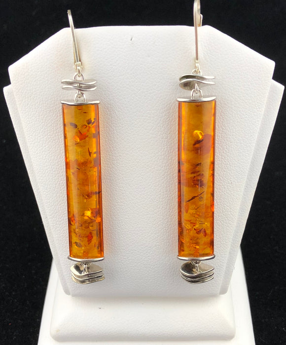 Amber Earrings