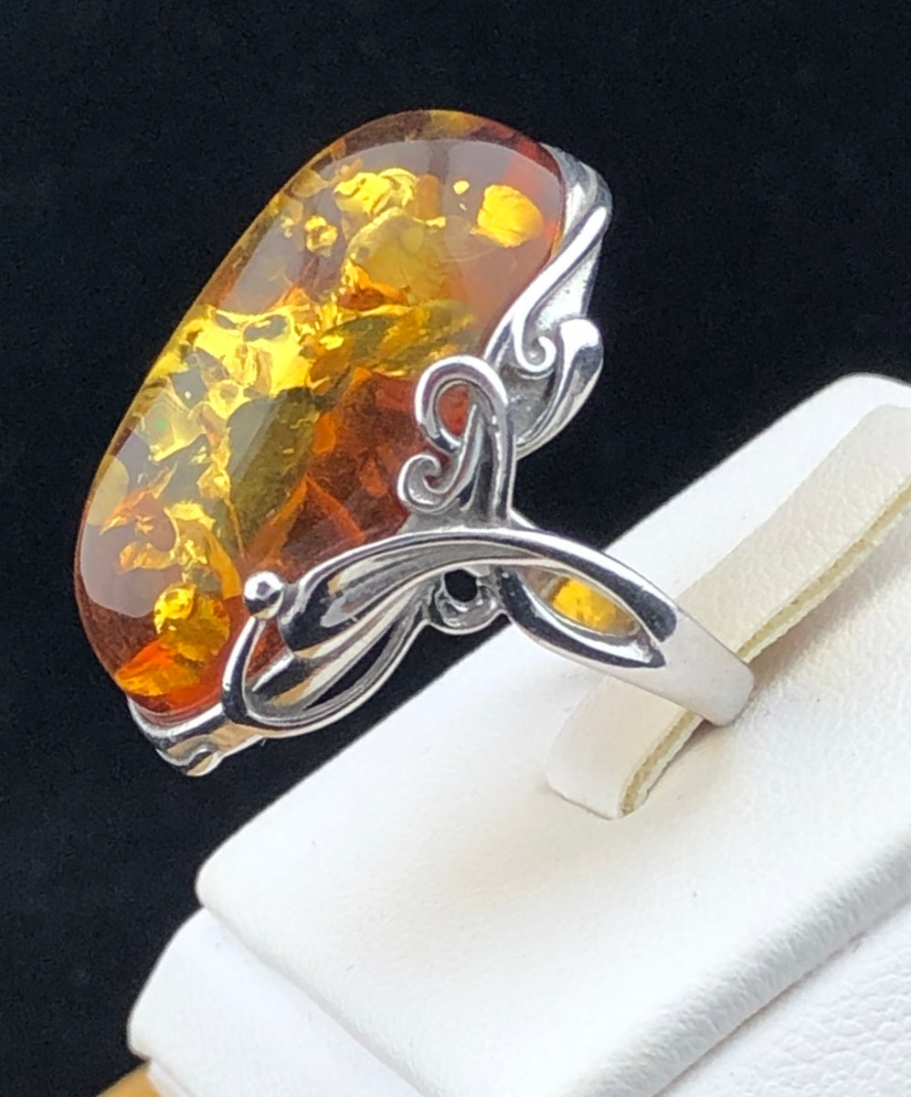 Amber Rings by Wicked Willie's Jewellery – Wicked Willies Jewellery