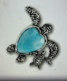 Marahlago Turtle and Baby Necklace