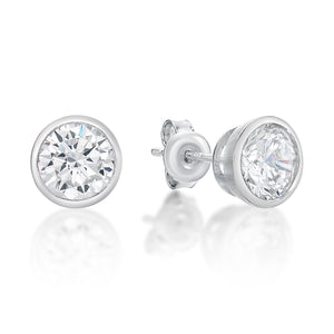 Cubic Zirconia Stud Earrings   CJS 26-33