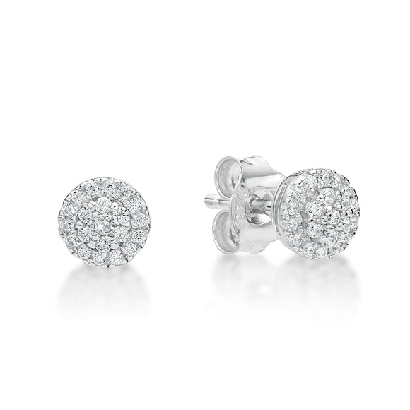 Cubic Zirconia Earrings  CJS 04