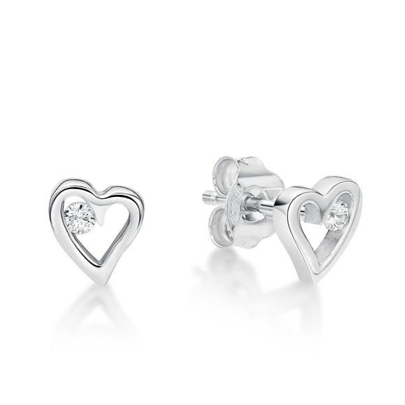 Heart Earrings   CJS 43