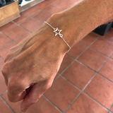 Silver Star Bracelet