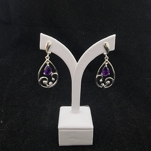 Amethyst Earrings AE61