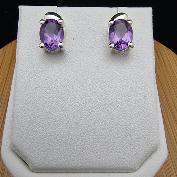 Amethyst Earrings AE64