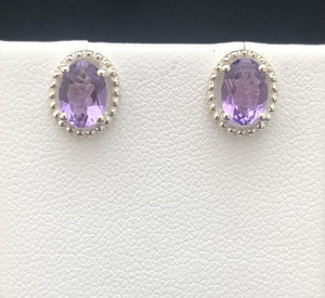 Amethyst Earrings AE63