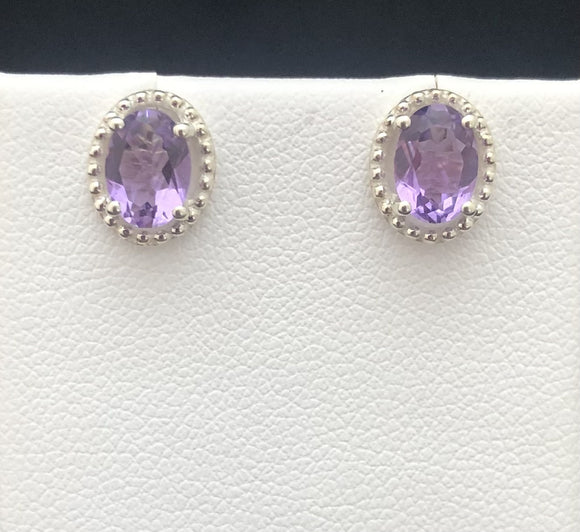 Amethyst Earrings AE63