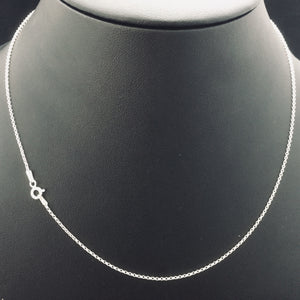 Silver Belcher Chain - fine