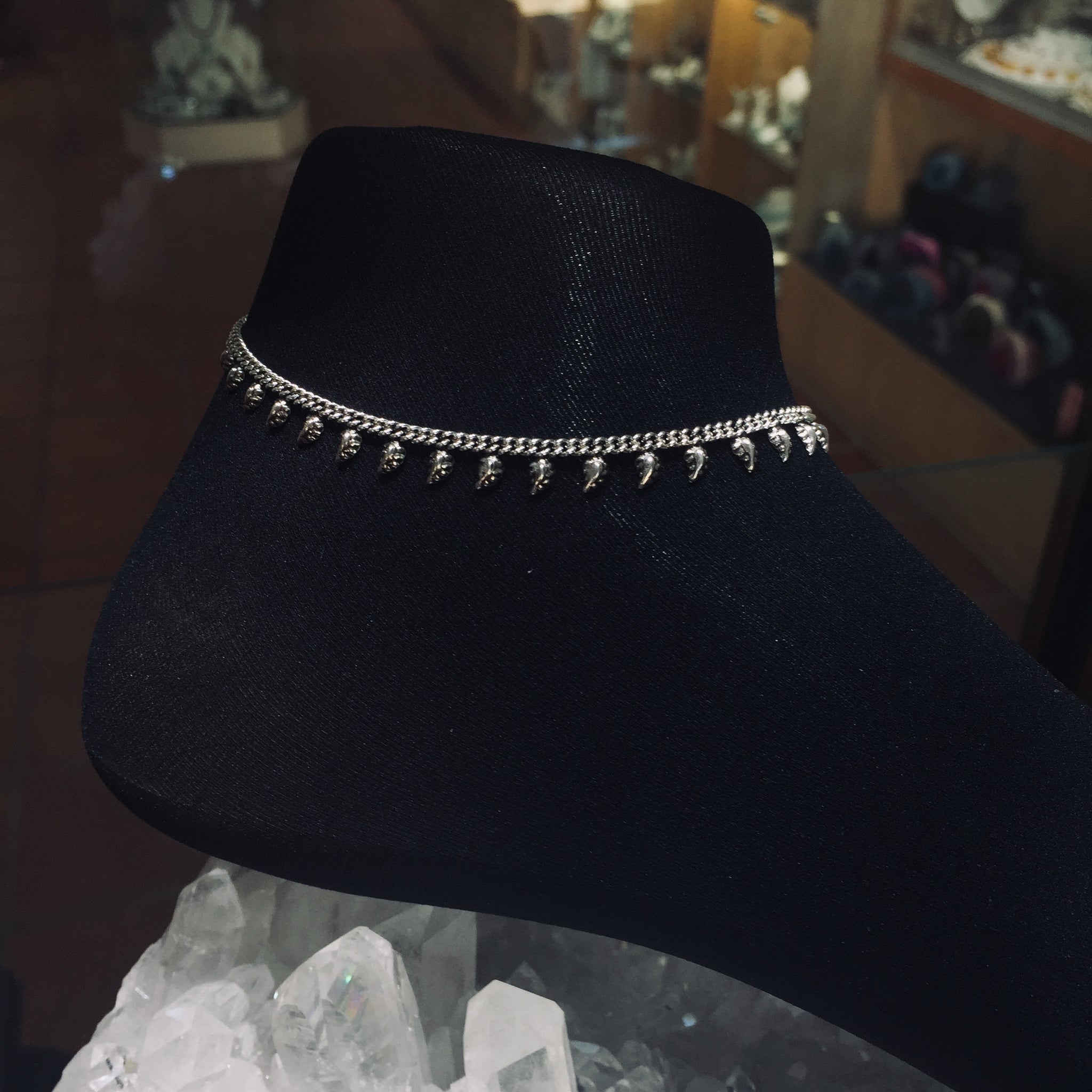 Silver Anklets
