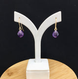 Amethyst Earrings          AE 44