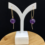 Amethyst Earrings              AE 45