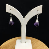 Amethyst Earrings                AE 25