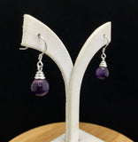 Amethyst Earrings                AE 25