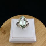 Green Amethyst Ring   GAMR 03