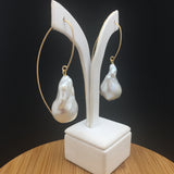 Edison Baroque Pearl Earrings                OLE 12