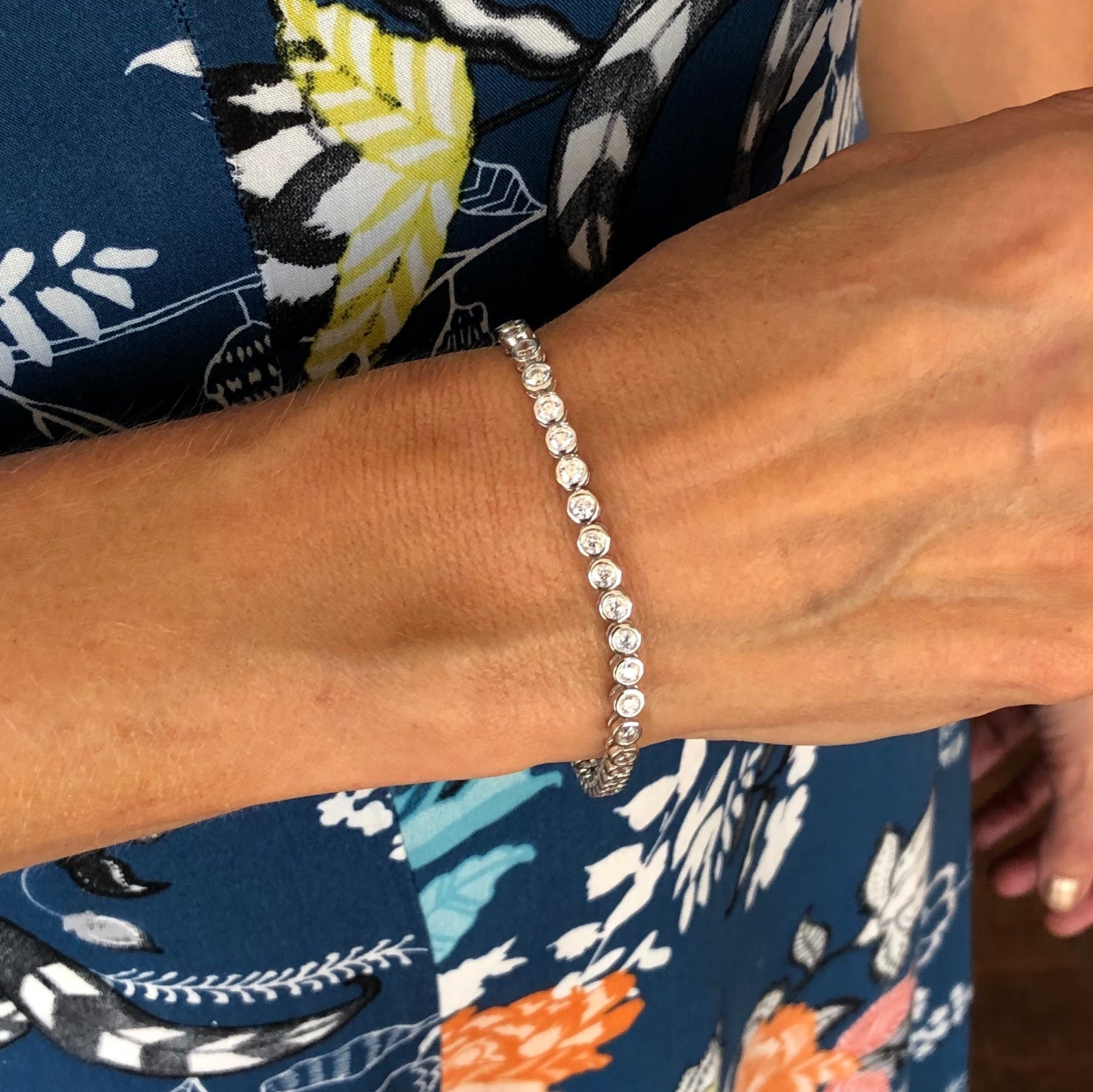 Bracelet cubic zirconia store