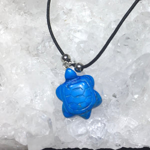 Gemstone Turtle Necklaces