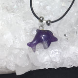 Gemstone Dolphin Necklaces