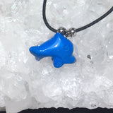 Gemstone Dolphin Necklaces