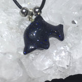 Gemstone Dolphin Necklaces