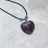 Cat's Eye Heart Necklaces