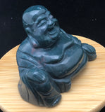 Bloodstone Buddha Carving