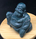 Bloodstone Buddha Carving