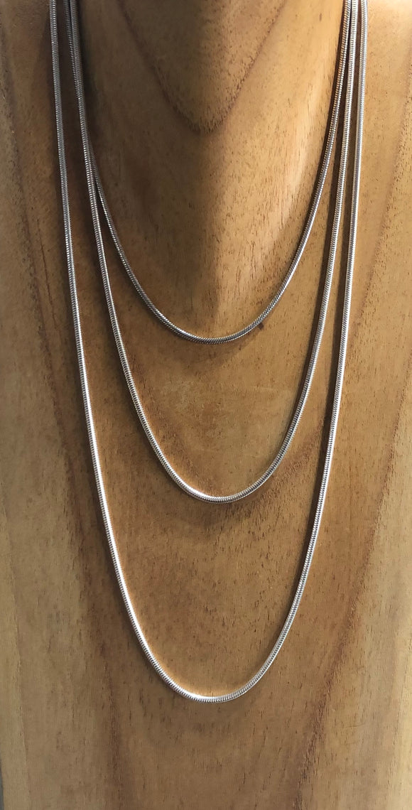 Silver Snake Chain 2.5mm
