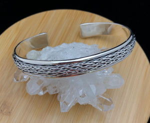 Silver Cuff Bangle