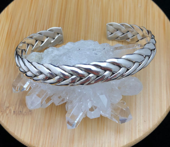 Silver Cuff Bangle