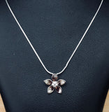 Silver Flower Pendant