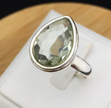 Green Amethyst Ring    GAMR 02