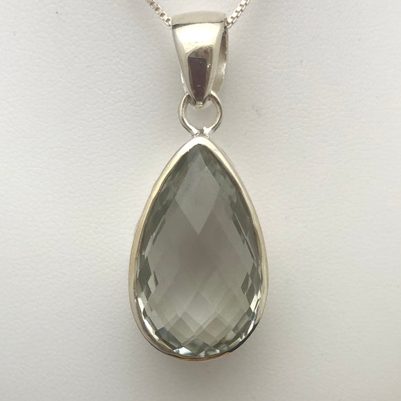 Green Amethyst Pendant OLP 57 By Wicked Willie s Jewellery