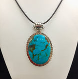 Turquoise Pendant   OLP 50