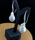 Edison Baroque Pearl Earrings                                 OLE 04