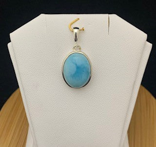 LARP07  Larimar Pendant