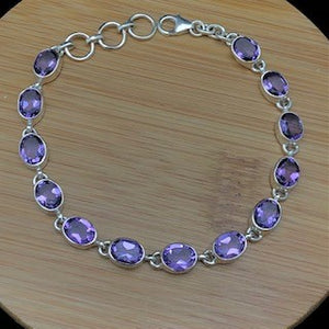 AMB01 Amethyst Bracelet