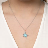 Marahlago Turtle Heart Necklace