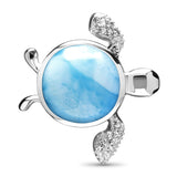 Marahlago Sea Turtle Sapphire Necklace