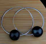 Freshwater Pearl Hoop Earrings