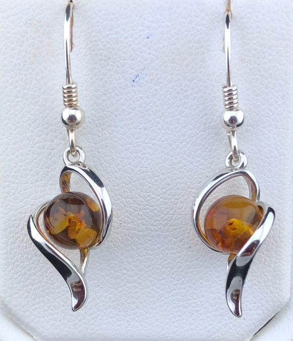 Amber Earrings