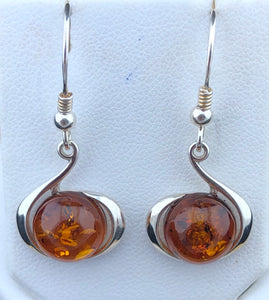 Amber Earrings