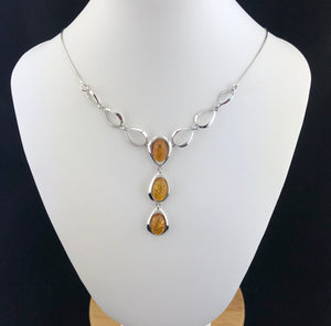 Amber Necklace. AMBN01