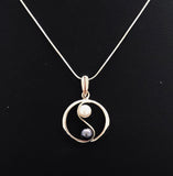 Freshwater Pearl Ying Yang Pendant