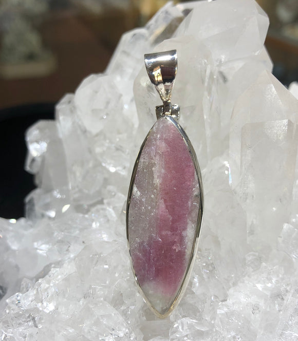 Tourmaline Druzy Pendant                      OLP 27